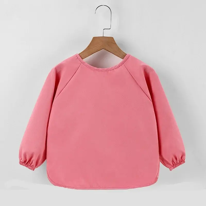 Bavoir bébé manches longues imperméable – Image 4