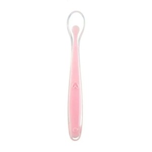 cuillère ergonomique bébé rose