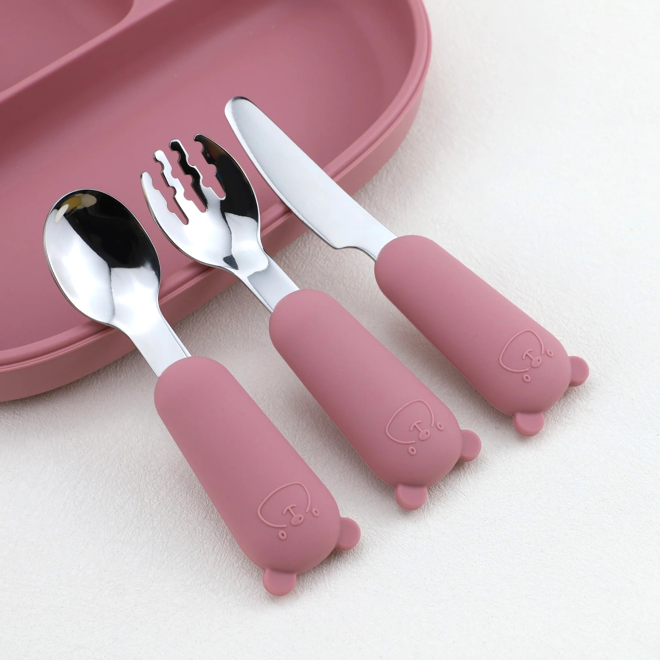 couverts bébé inox - vaissellebébé.com