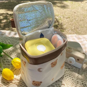 sac isotherme pour déjeuner notre ourson