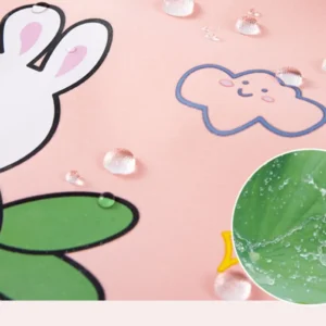bavoir pour bébé en forme de tablier