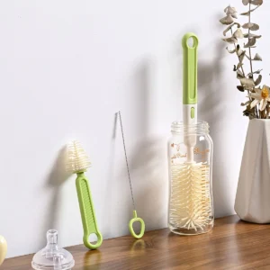 Goupillon pour biberon: kit complet