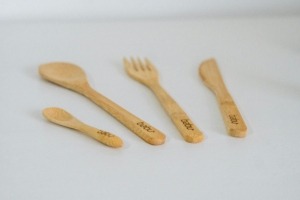 couverts en bois écologique